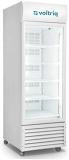 Voltriq 112 Litres Glass Top Single Door Visi Cooler Laboratory Refrigerator, White