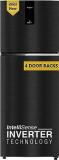 Whirlpool 327 Litres 3 Star IF INV ELT DF375 OMEGA BLACK TL IntelliFresh Inverter Frost Free Double Door Refrigerator