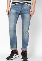 Jack & Jones Blue Regular Fit Jeans men