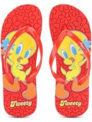 Tweety Red Flip Flops girls