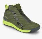 361 Degree Green Outdoor Shoes Men