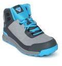 361 Degree Grey Synthetic Mid Top Trekking Shoes Women