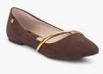 Addons Brown Belly Shoes Women