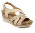 Addons Cream Sandals Women