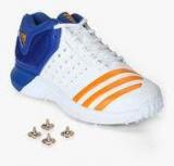 Adidas Adipower Vectorid White Cricket Shoes Men