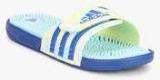 Adidas Adissage Gr Blue Flip Flops Women