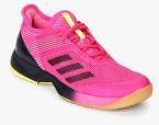 Adidas Adizero Ubersonic 3 Pink Tennis Shoes Women