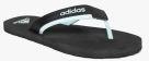 Adidas Black TOESIDE Solid Thong Flip Flops men