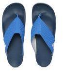 Adidas Blue Synthetic Thong Flip Flops Men