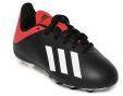 Adidas Boys Black X 18.4 FXG J Football Shoes