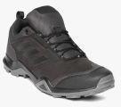 Adidas Brown Leather Regular Trekking Shoes Men