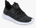 Adidas Cloudfoam Pure Black Running Shoes Women