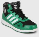 Adidas Dy Avengers Mid K Black Basketball Shoes Boys