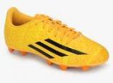 Adidas F5 Fg J Yellow Football Shoes Boys