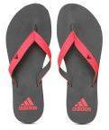 Adidas Fuchsia Synthetic Thong Flip Flops Women