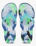 Adidas Glideslope Green Flip Flops women