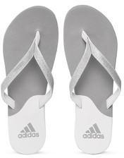 Adidas Grey Eezay Glitter Colourblocked Flip Flops women