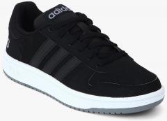 Adidas Hoops 2.0 Black Basketball Shoes men