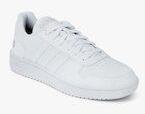 Adidas Hoops 2.0 White Sneakers Men