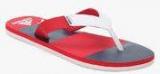 Adidas Jaso Stripe Red Flip Flops Men