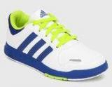 Adidas Lk Trainer 6 White Sneakers Boys