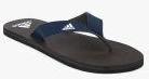 Adidas Navy & Brown EEZAY Maxout Flip Flops Men