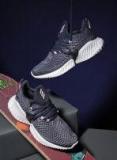 Adidas Navy & Pink Alphabounce Instinct Running Shoes Women