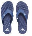 Adidas Navy Blue Bise Textured Thong Flip Flops Men