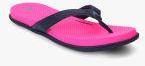 Adidas Navy Blue Flip Flops Women