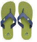 Adidas Navy Blue Solid Thong Flip Flops Men