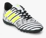 Adidas Nemeziz 17.4 Tf White Football Shoes Boys