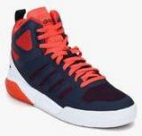 Adidas Neo Bb95 Mid Tm Navy Blue Sneakers Men