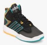 Adidas Neo Cloudfoam Thunder Mid Black Sneakers Men