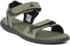 Adidas Olive Green MOBE Sports Sandals men