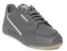 Adidas Originals Charcoal Grey Leather Continental 80 Sneakers Men