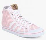 Adidas Originals Honey Mid W Pink Sporty Sneakers Women