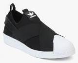 Adidas Originals Superstar Slip On Black Sporty Sneakers women