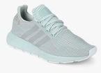 Adidas Originals Swift Run Green Sneakers Women