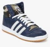 Adidas Originals Top Ten Hi BLUE SNEAKERS Men