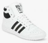 Adidas Originals Top Ten Hi WHITE SPORTY SNEAKERS Women