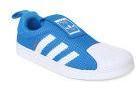 Adidas Originals White Leather Regular Sneakers Boys