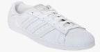 Adidas Originals White Superstar Leather Sneakers Women