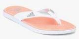 Adidas Orrin White Flip Flops women