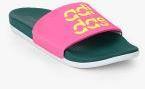 Adidas Pink Slider Slippers Women