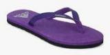 Adidas Puka Purple Flip Flops Women