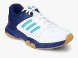 Adidas Quickforce 3.1 White Indoor Sports Shoes Men