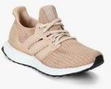 Adidas Ultraboost W Beige Running Shoes Women