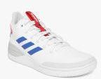 Adidas White Basketball Shoes Men