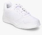 Adidas White Running Shoes Boys