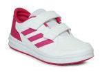 Adidas White Synthetic ALTASPORT CF K Regular Training Or Gym Shoes Girls